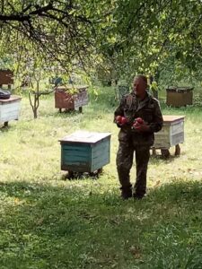 Гончатник, заодчик руських гончих М. Фриюк